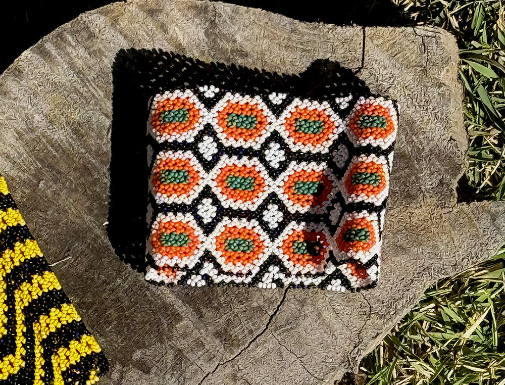 Indigenous Beaded Bracelet • KAYAPÓ people (from Brazil)