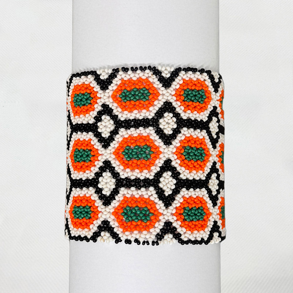 Indigenous Beaded Bracelet • KAYAPÓ people (from Brazil)