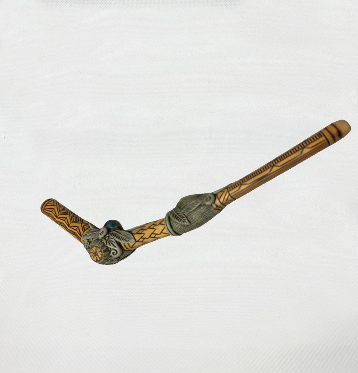 Bamboo Tepi • Pyrographed Tete Pawã (kenê)