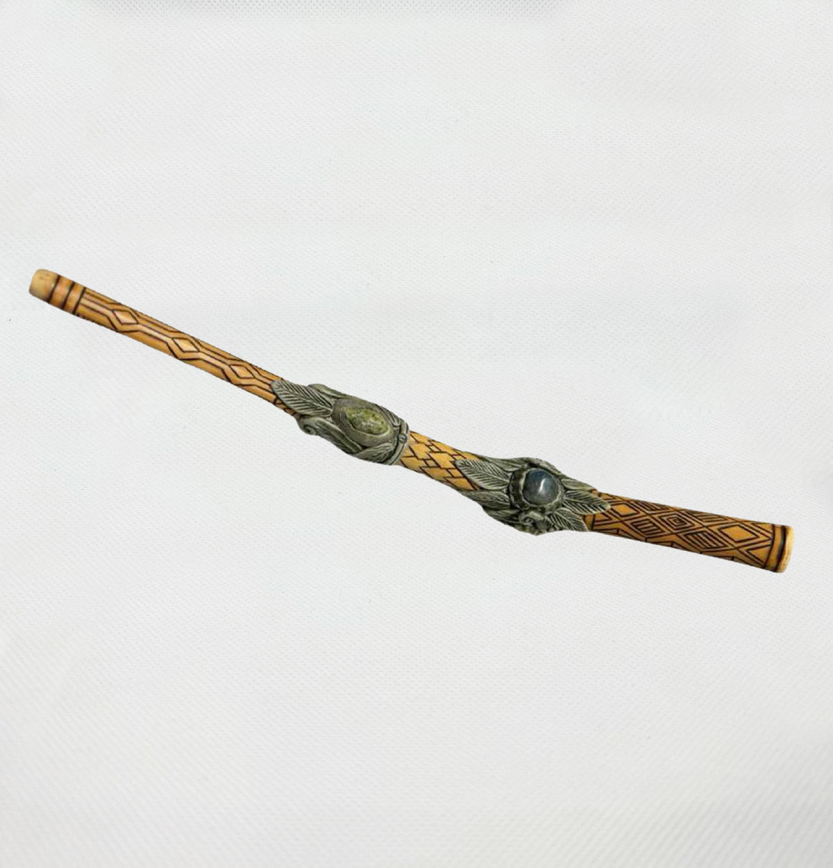 Bamboo Tepi • Pyrographed Tete Pawã (kenê)