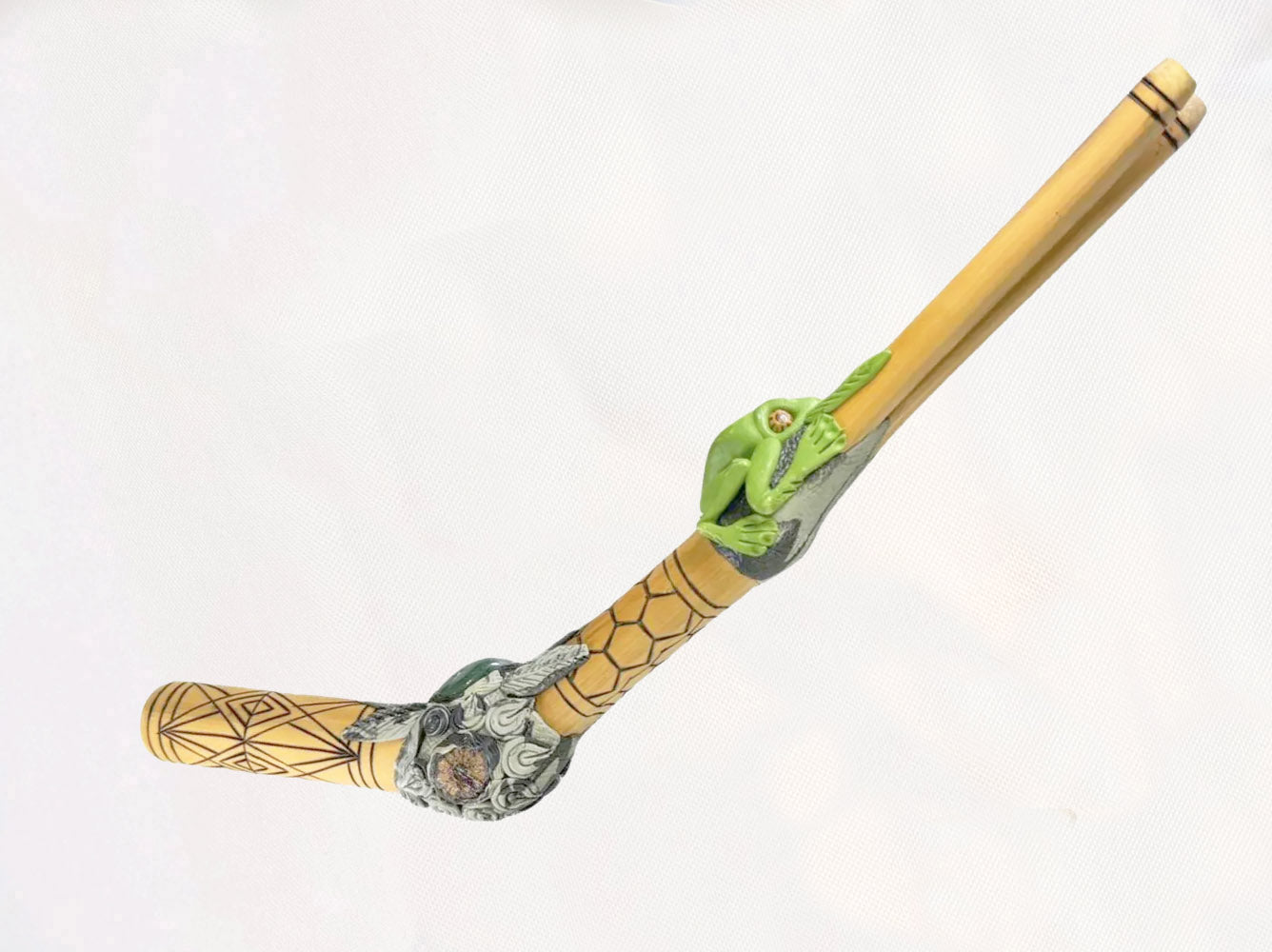 Bamboo Tepi • Double Barrel Kenê Kambo