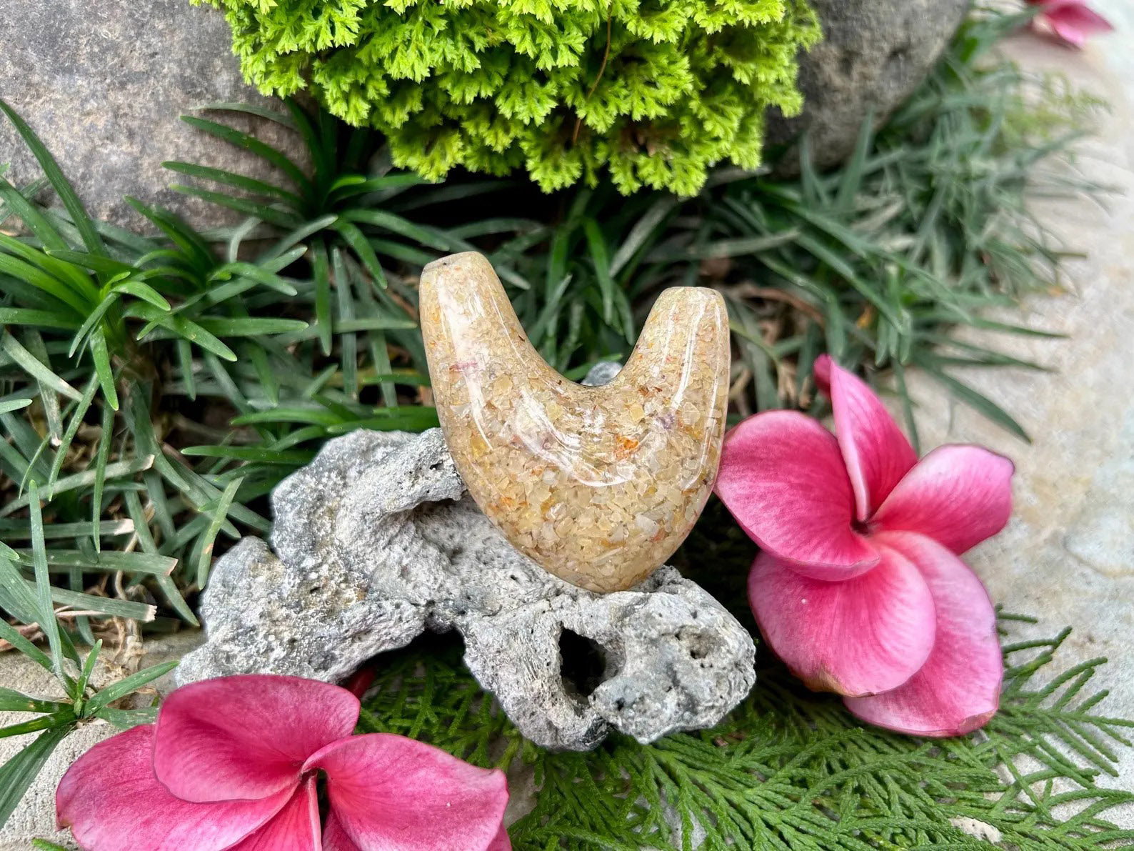 Elephant Jasper Stone Kuripe • LUA (Handmade) from Bali