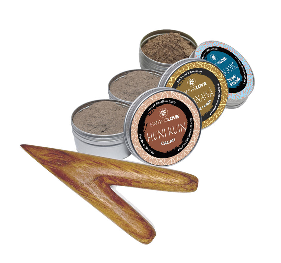 Kit Indigenous Ceremonial • Hapés 5g with Kuripe