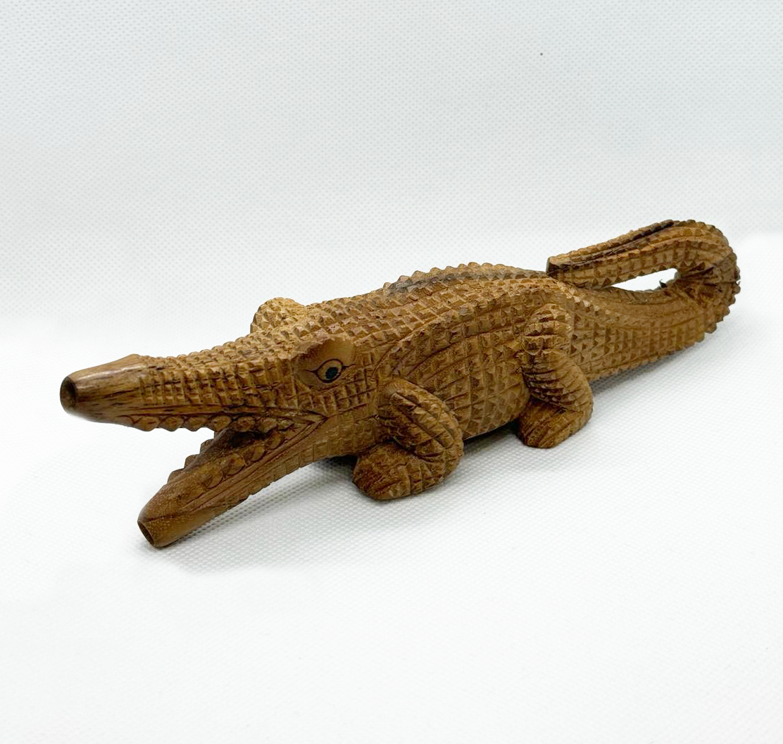 Wood Kuripe • ALLIGATOR (Handmade) from Bali