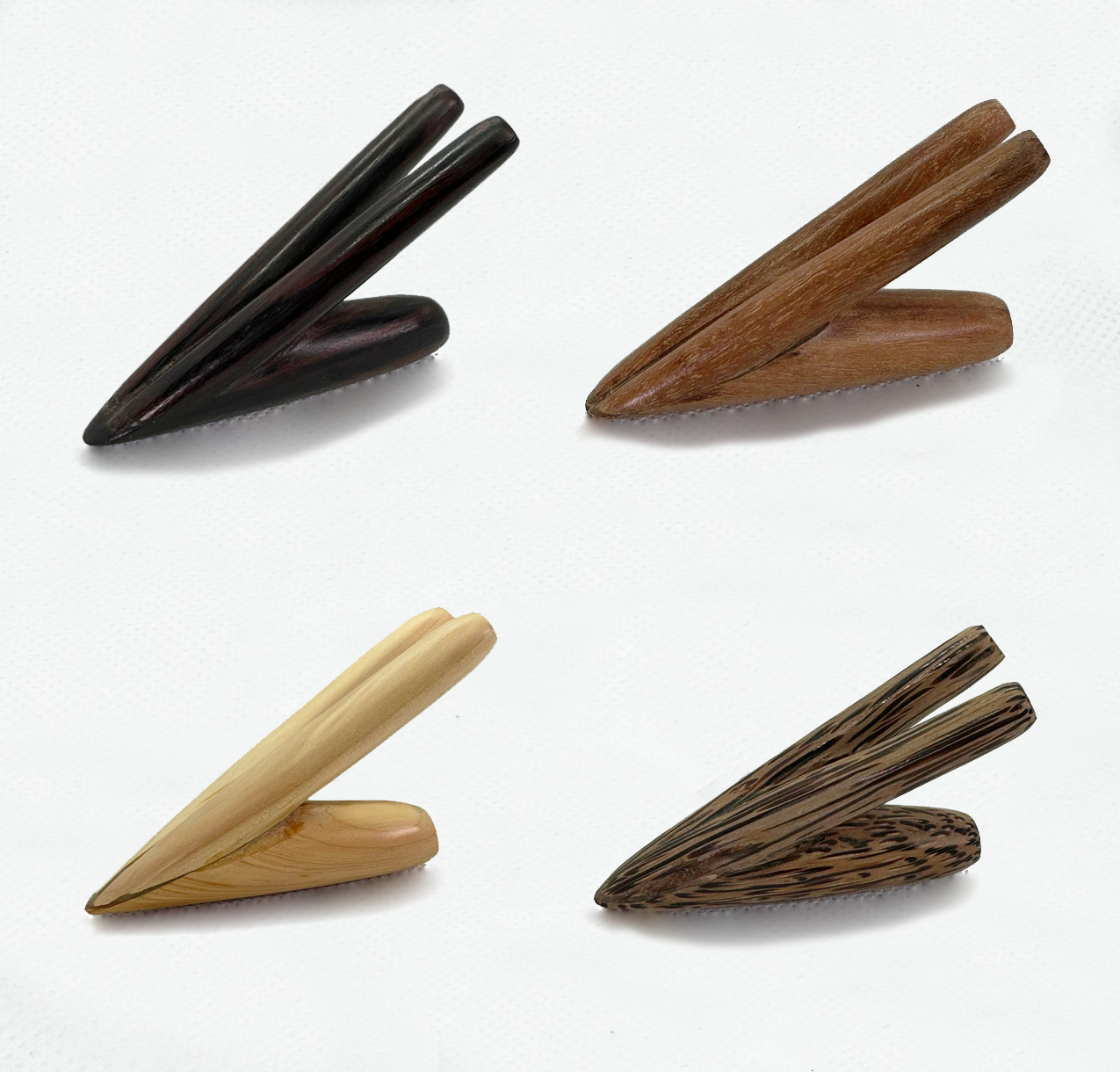 Wood Kuripe • Double Barrel Hardwood Collection (Handmade) from Bali