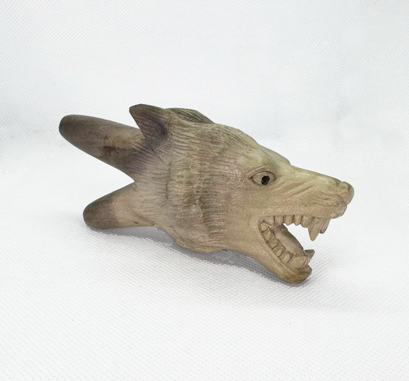 Wood Kuripe • WOLF (Handmade) from Bali