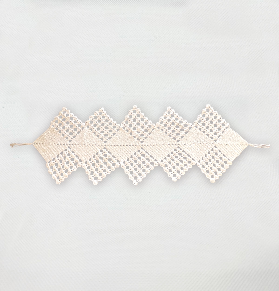 Brazilian Handmade Crochet Table Runner