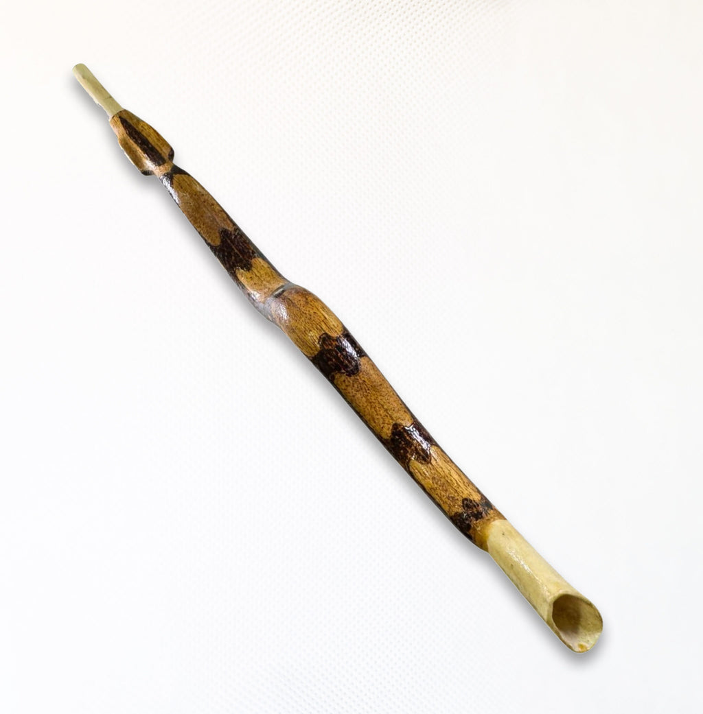 Wood Tepi • Heart of the Boa SNAKE (Wood & bone)