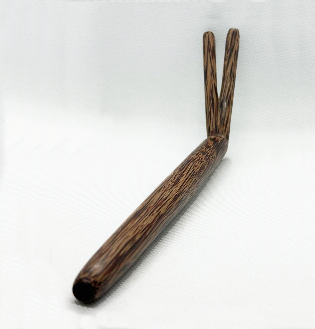 Wood Tepi • Double Barrel Hardwood (Handmade) from Bali