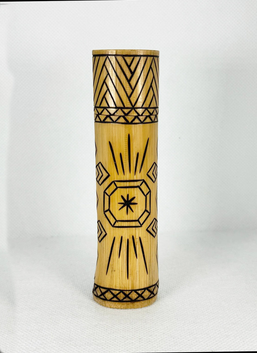 Bamboo Hapé Container • Kuntanawa