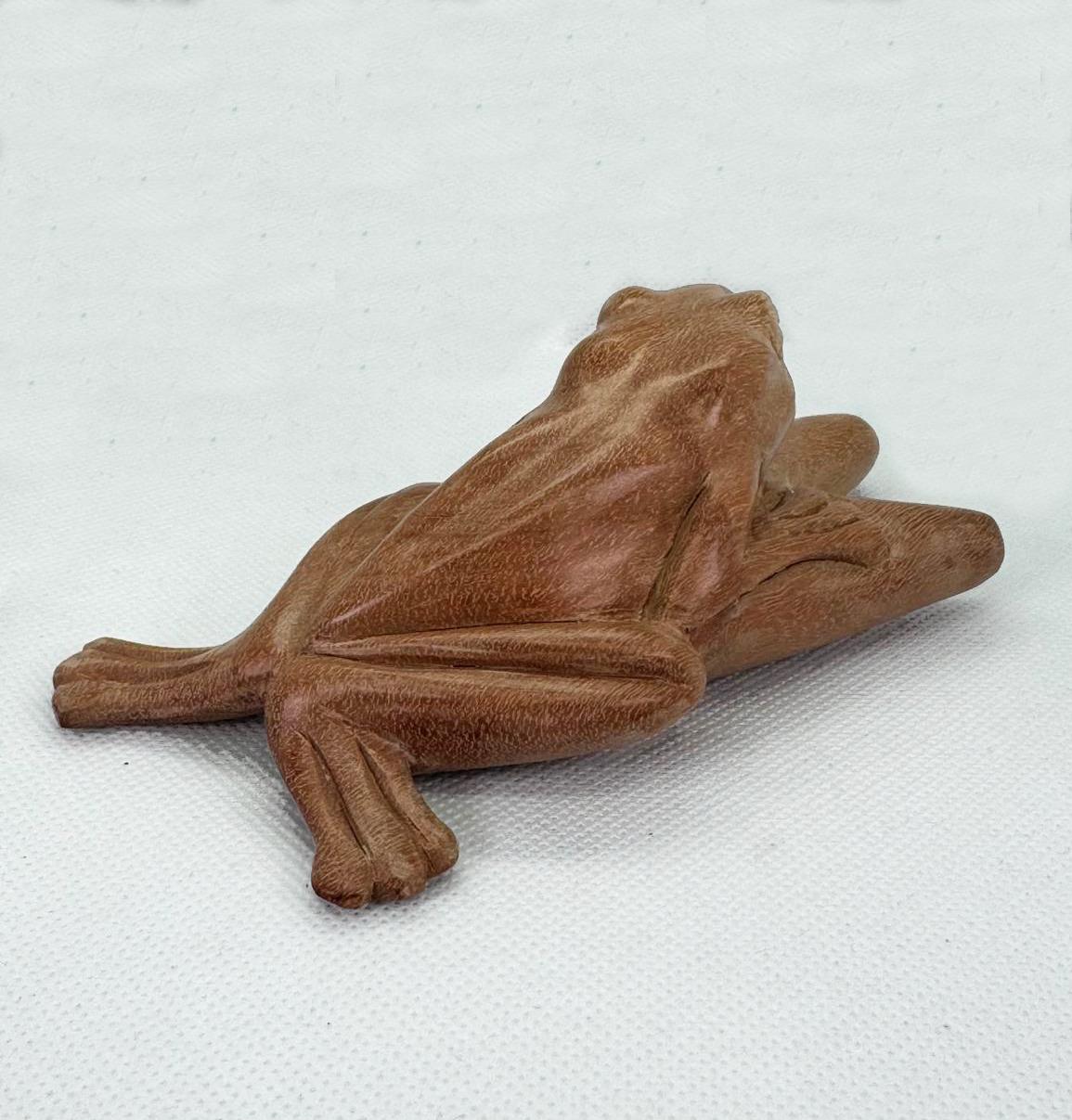 Wood Kuripe • KAMBO FROG (Handmade) from Bali