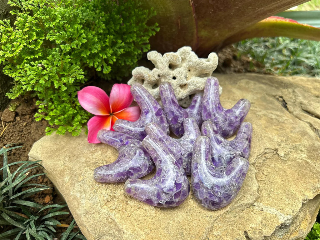 Amethyst Stone Kuripe • LUA (Handmade) from Bali