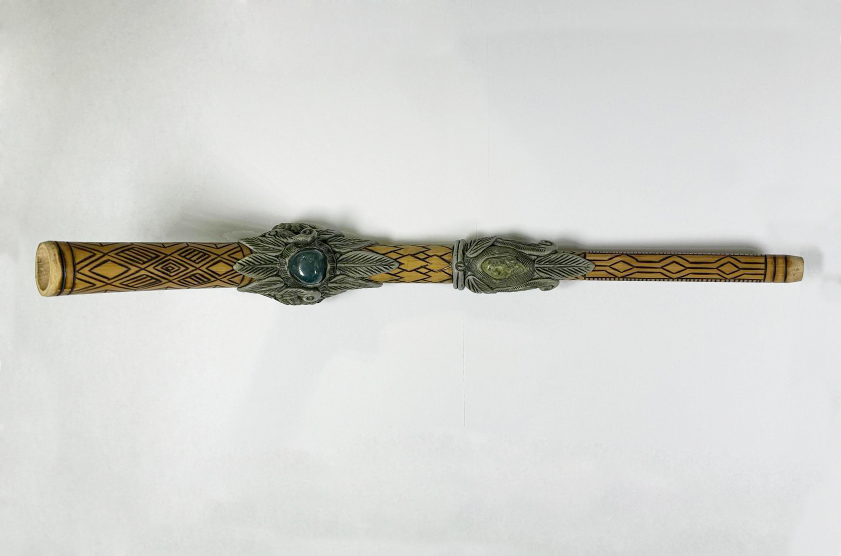 Bamboo Tepi • Pyrographed Tete Pawã (kenê)