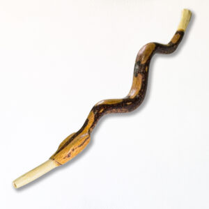 Wood Tepi • Heart of the Boa SNAKE (Wood & bone)
